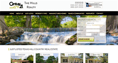 Desktop Screenshot of century21thehills.com